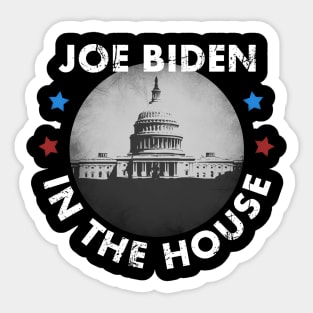 Joe Biden in the White House Shirt Election 2020 Winner Sticker